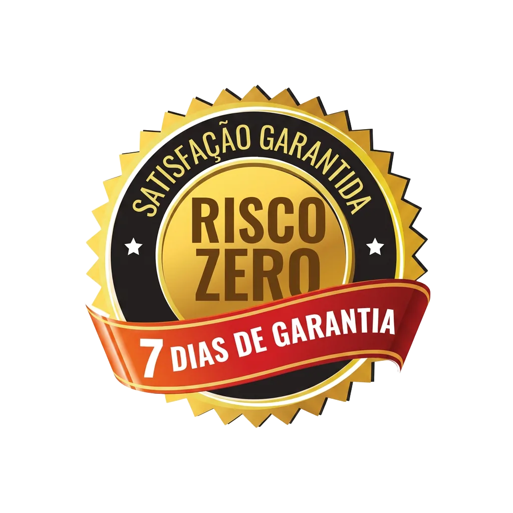 Selo Satisfação Garantida — 7 Dias de Garantia